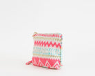 Pochette Marc Ellis Cassy Indy 26 Donna Variant 03 – vista laterale, profilo H.20×L.27×P.8 cm con manico removibile e tirazip logato
