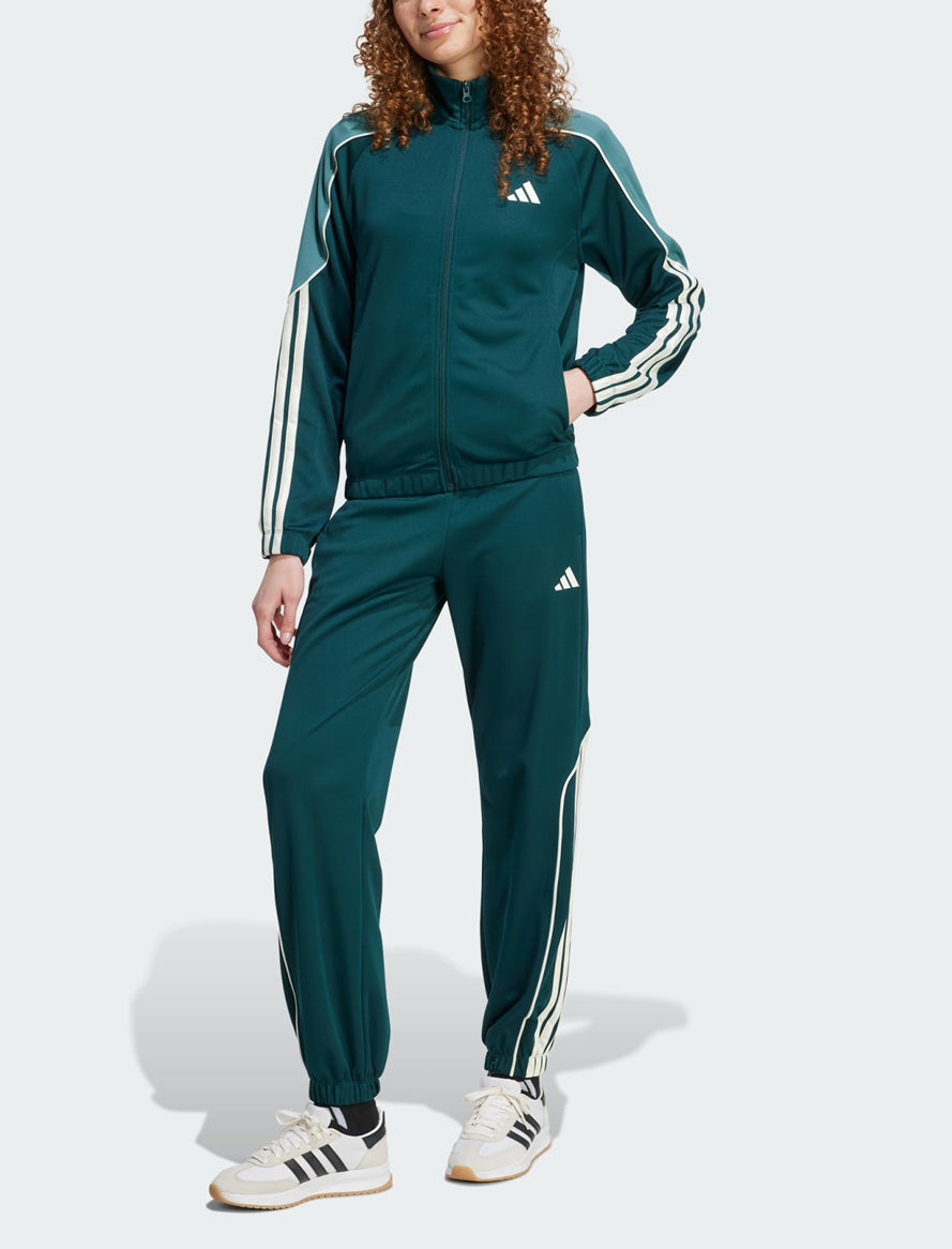 Tuta ADIDAS Stadium 3-Stripes JX0472 Verde Donna