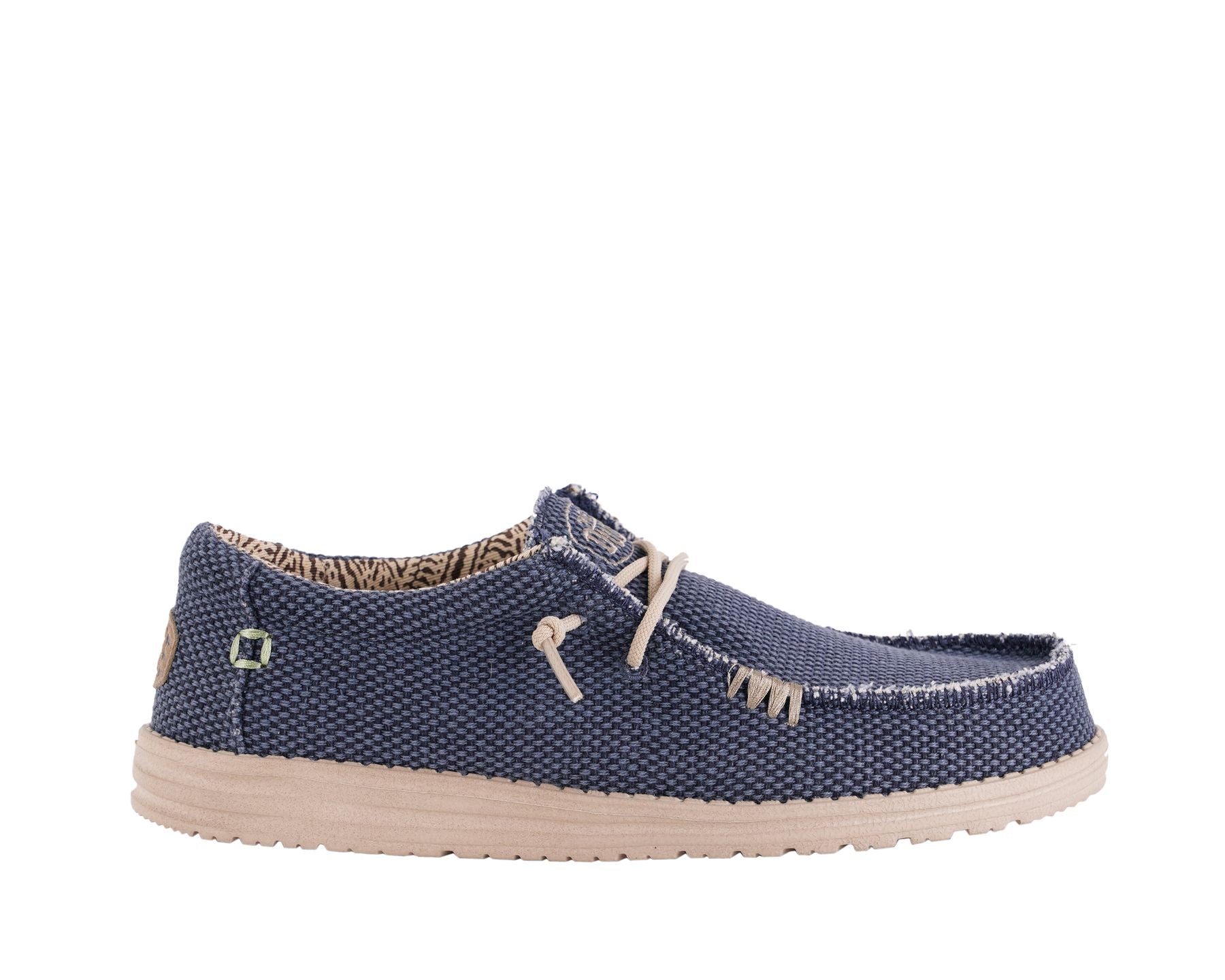 Mocassino Hey Dude Wally Braided HD.40003 Blu Night