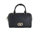 Borsa a bauletto Marc Ellis Flat Estrella L Donna Black Light Gold - Vista frontale