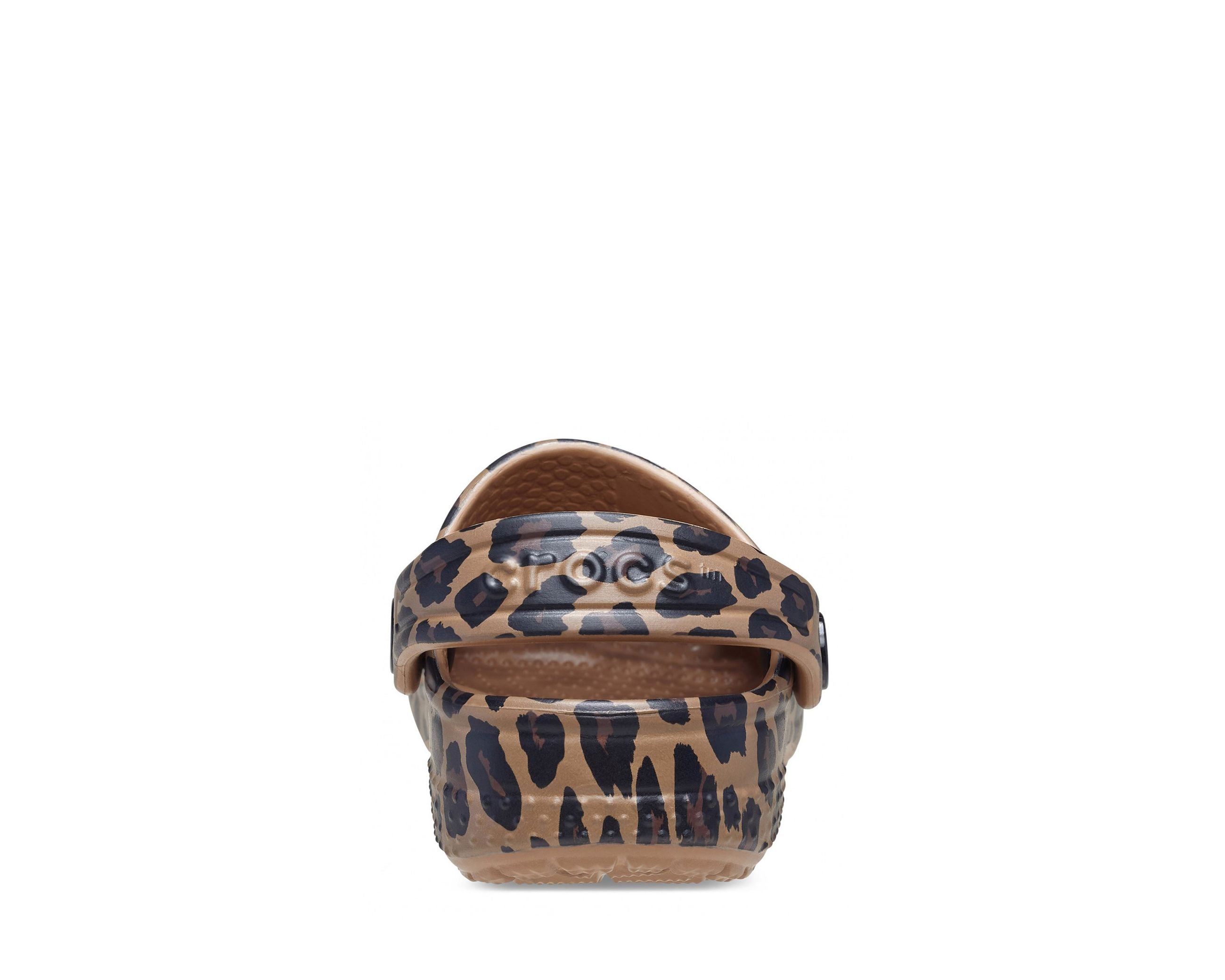 CROCS Littles Animal Clog CR.212517 Sepia Leopard