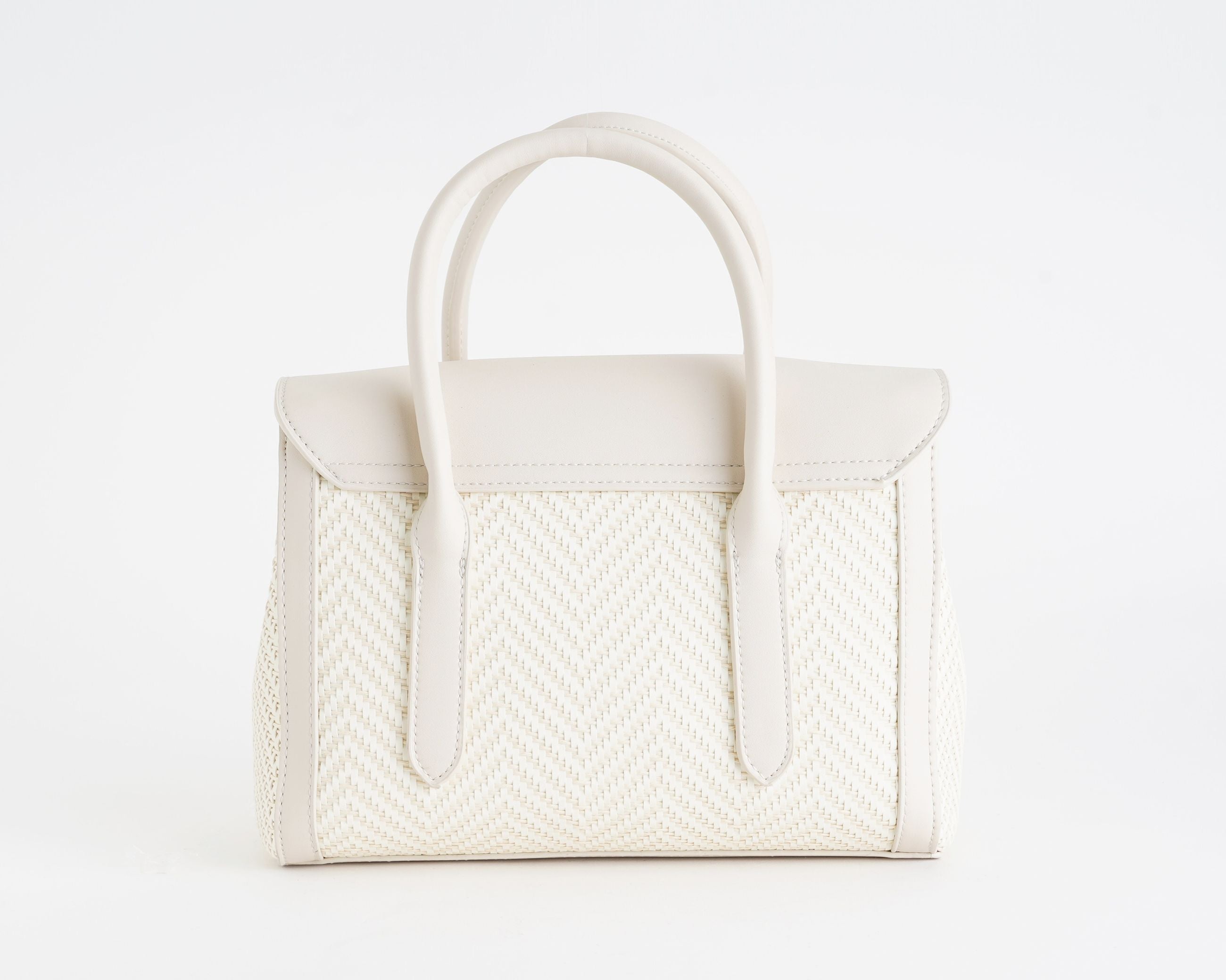 Borsa a mano SECRET PON-PON YALIS STRAW SMALL Milk
