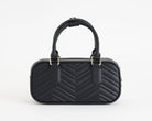 Borsa a mano Marc Ellis Flat Soho 26 Donna Black Light Gold - Vista posteriore