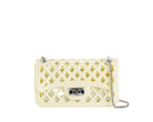 Borsa a spalla Marc Ellis Flat Basket Donna Wax Yellow Silver – Vista frontale
