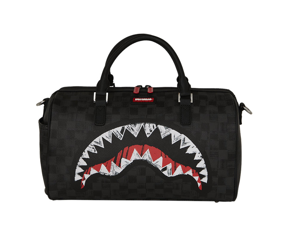 Borsa a bauletto SPRAYGROUND SCRIBBLE SHARK MINI DUFFLE 910D8347NSZ Unisex Uomo Donna