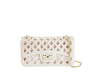 Borsa a spalla Marc Ellis Flat Basket Donna Beige Light Gold – Vista frontale