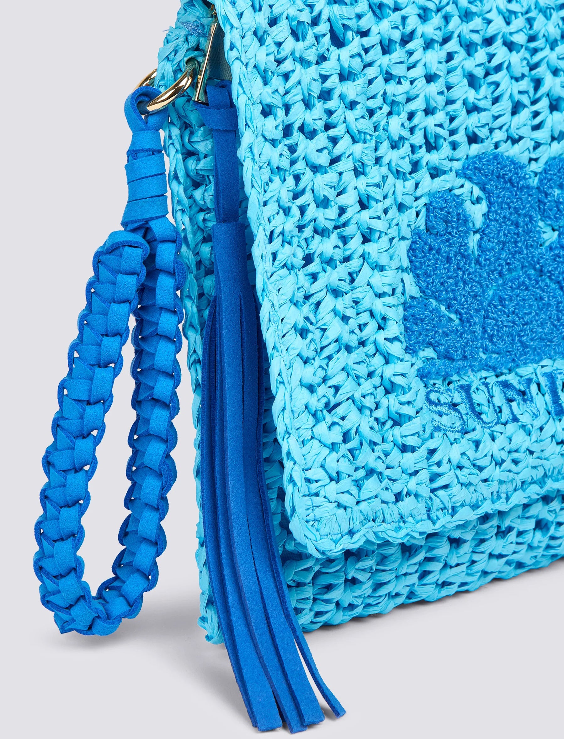 Pochette Gabi Sundek in paper straw AW022ABPA100 Erica