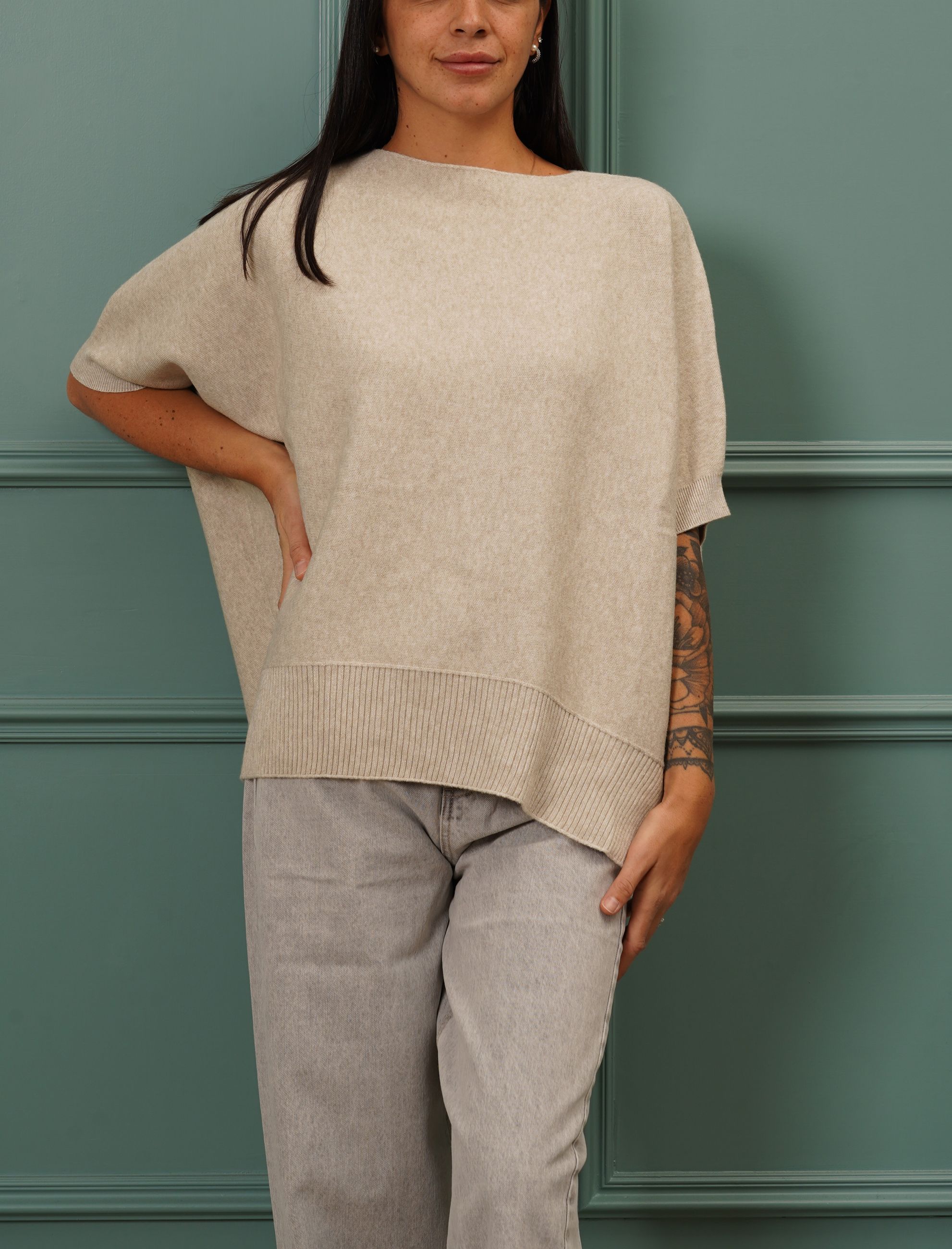 Maglia manica a tre quarti BB GLAMOUR JN1038 Donna