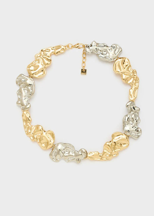 Collana girocollo Nalì EMCL1113 Argento/Oro Donna