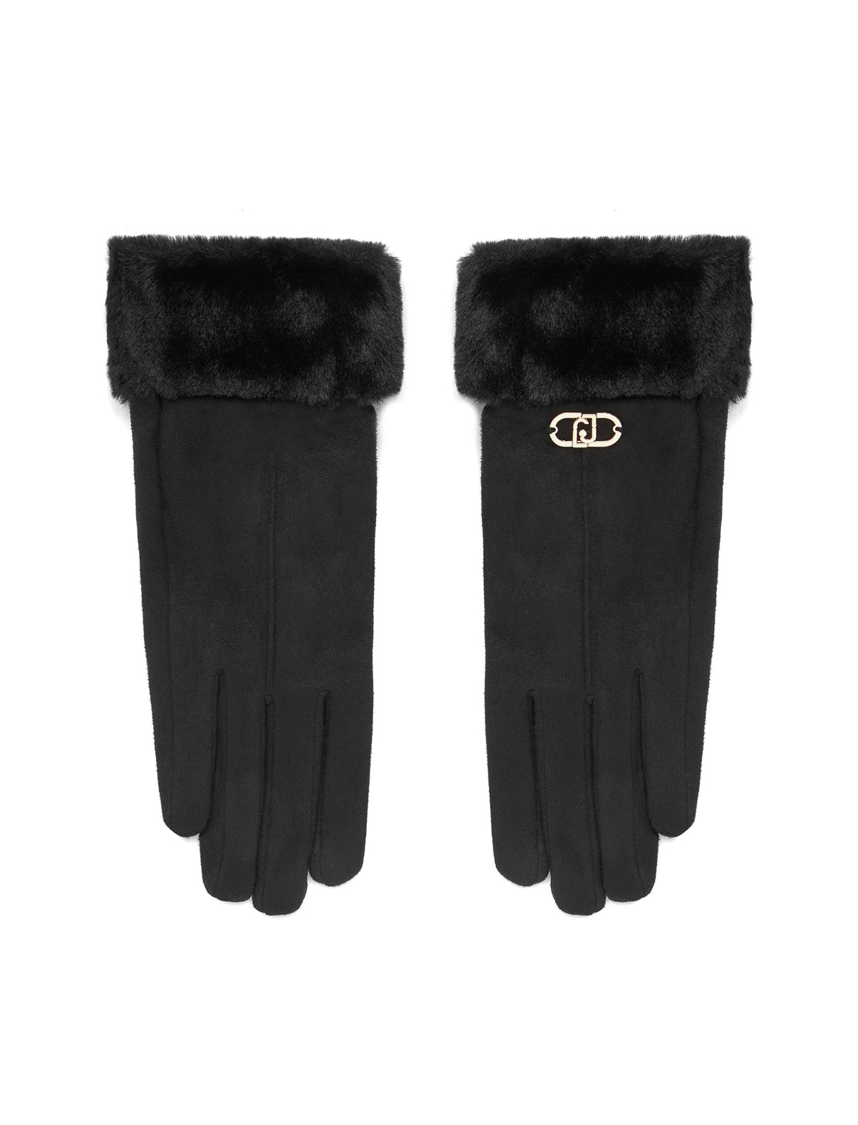 Guanti effetto scamosciato LIU JO 2F5063 T0300 Donna