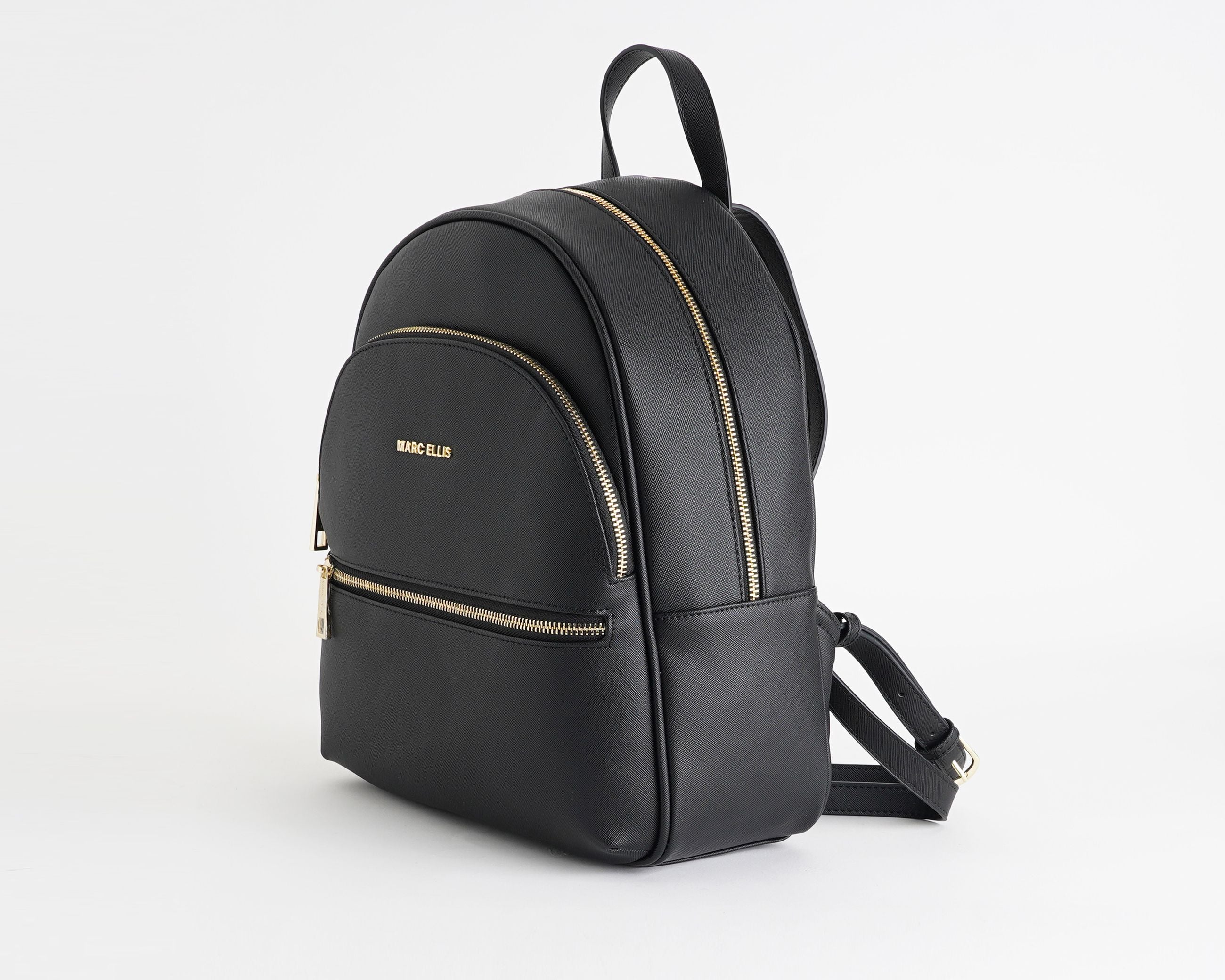 Zaino Marc Ellis Morgan MF da donna in ecopelle, 2 scomparti e chiusura zip, 35x28x14 cm

