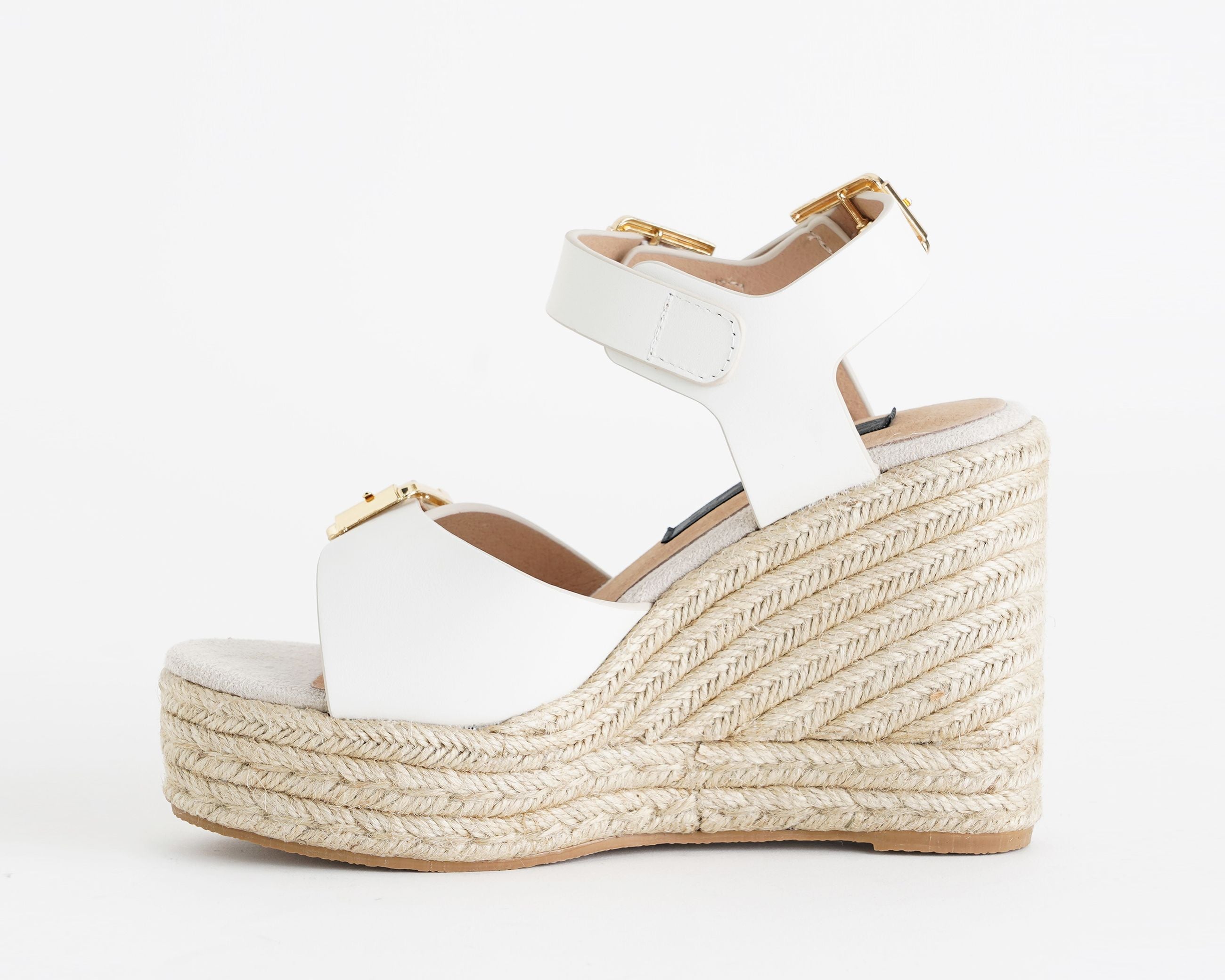 `Sandalo con zeppa Colors of California HC.CAPRI15 White (WHI) Donna`