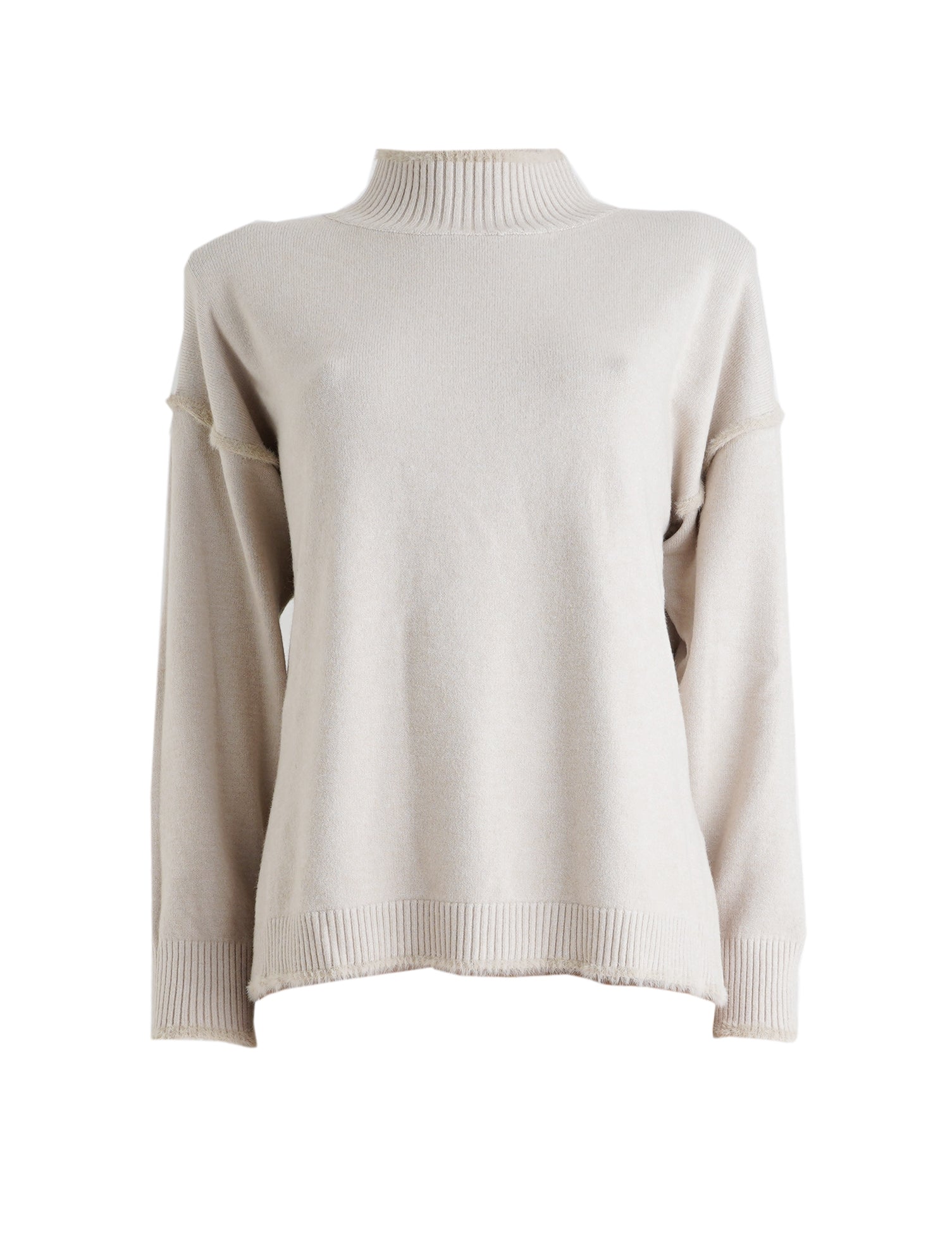 Maglia con collo BBGLAMOUR JN1222 Donna