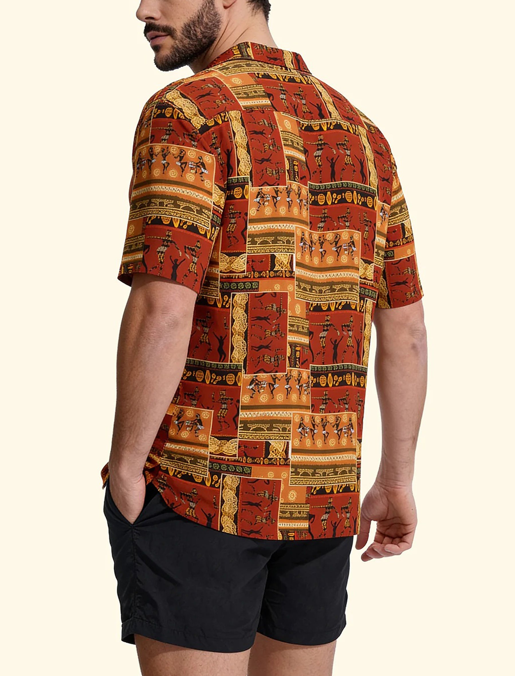 F**K FK26-SM6650X01 Camicia fantasia Fantasia Uomo