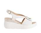 Sandalo con zeppa MELLUSO 019272 Bianco
