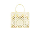 Borsa a mano Marc Ellis Flat Plot Donna Wax Yellow Silver - Vista frontale