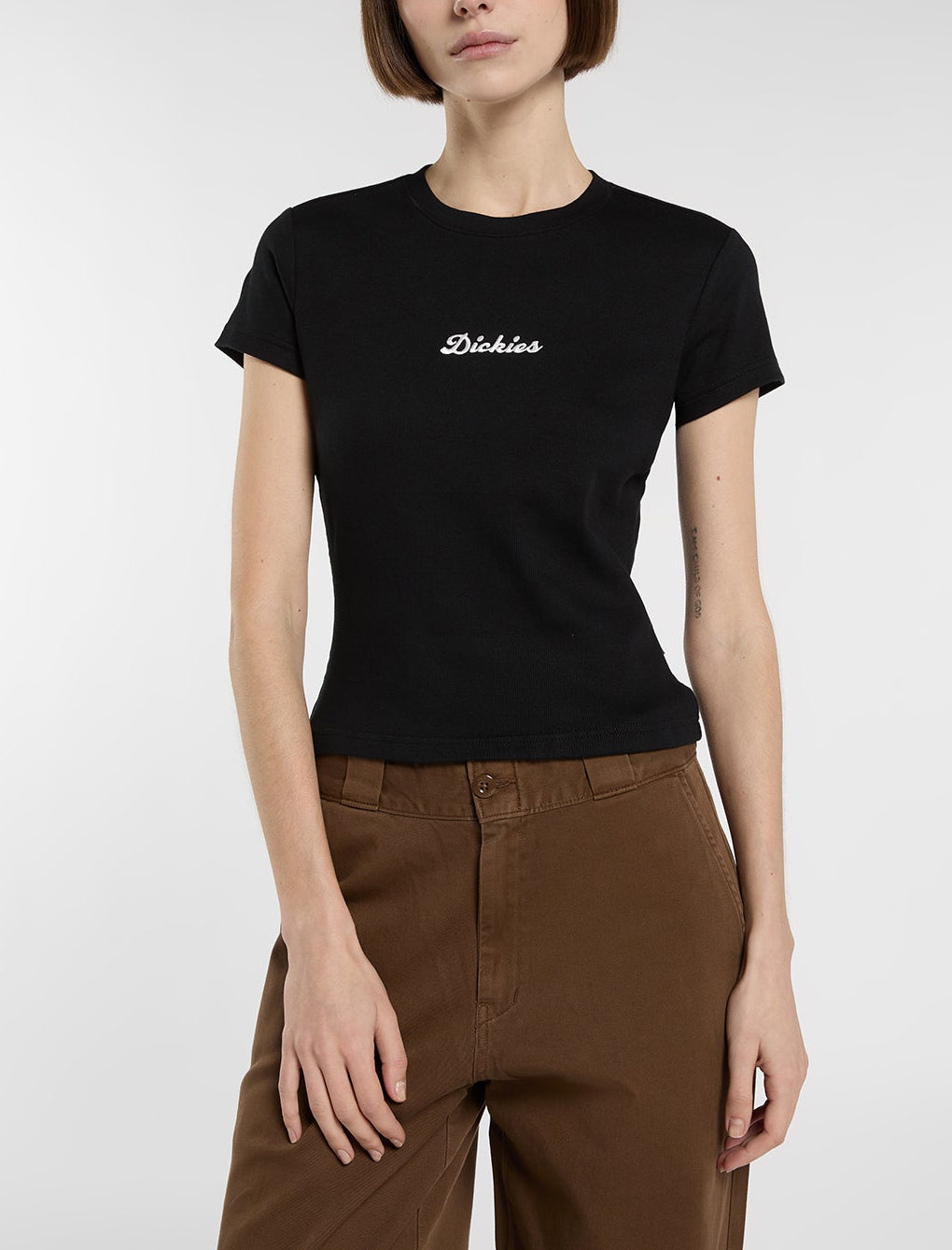 T-Shirt Dickies Wellsville DK0A88JTBLK1 Donna