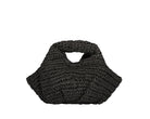 Mini Bag Me Fui SW0065BK in rafia Nero Donna