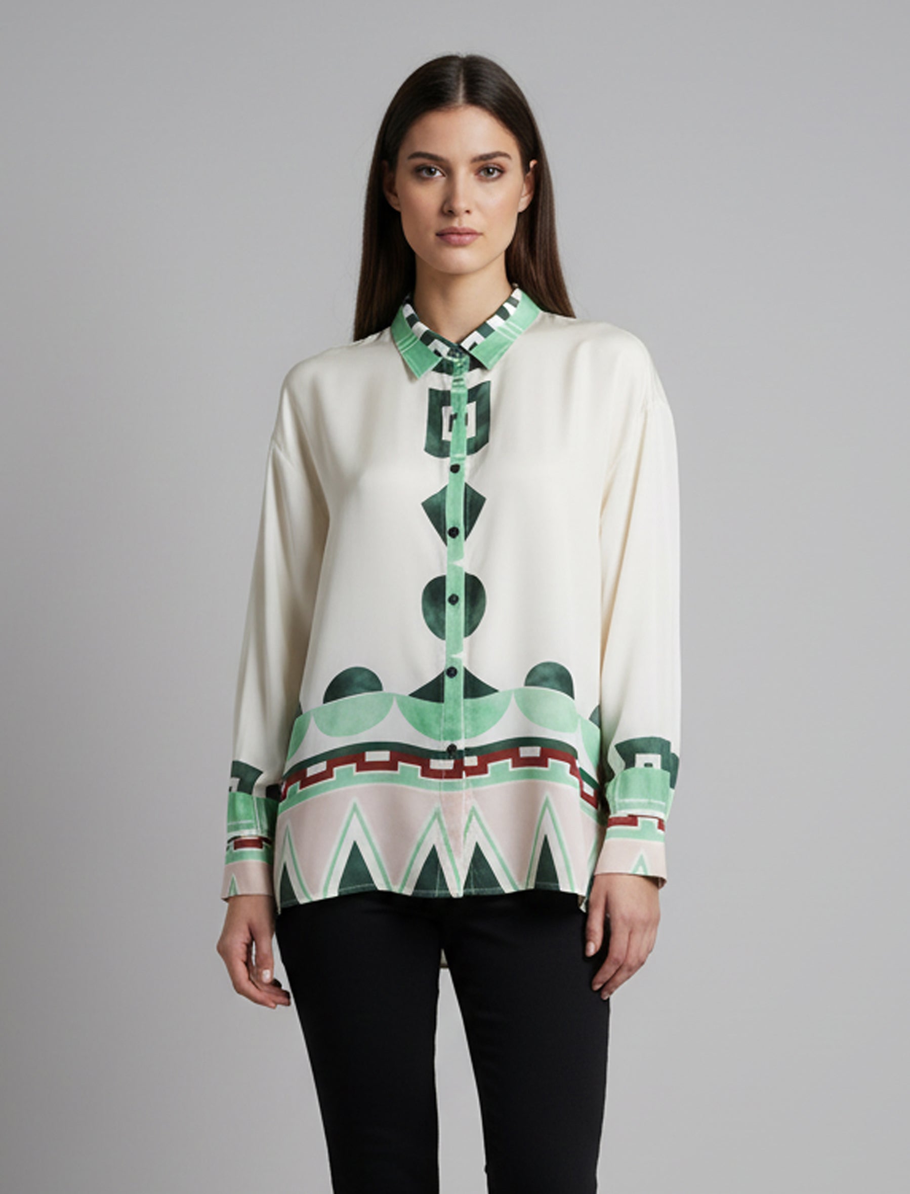 Camicia Anonyme Cube A76SB043 Burro