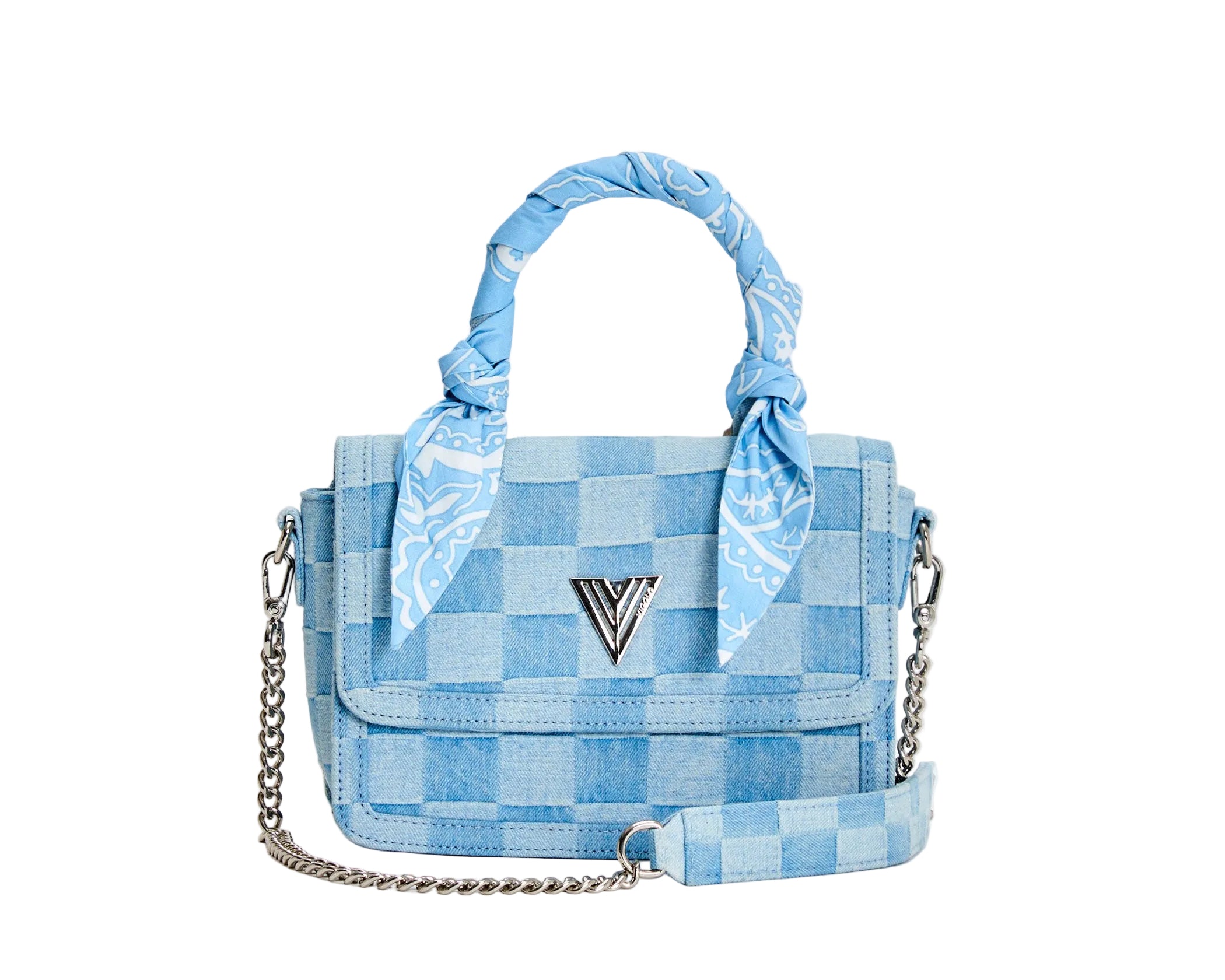 Borsa a tracolla Vicolo Le Marais XAB0015 Denim Donna