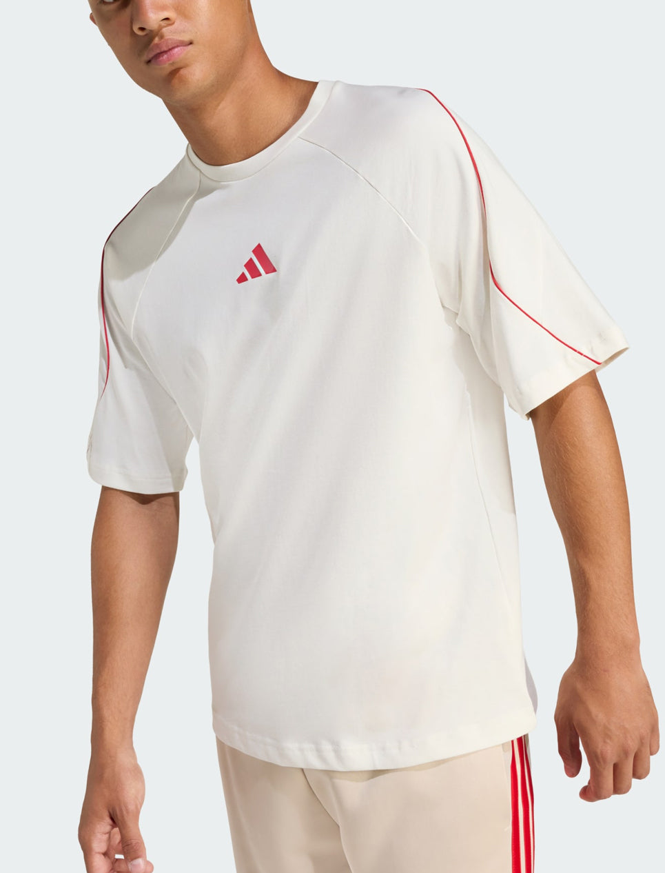 T-Shirt ADIDAS Stadium KC0428 Off White – Uomo