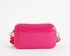 Borsa a tracolla in vernice Sensi 023/B Lampone