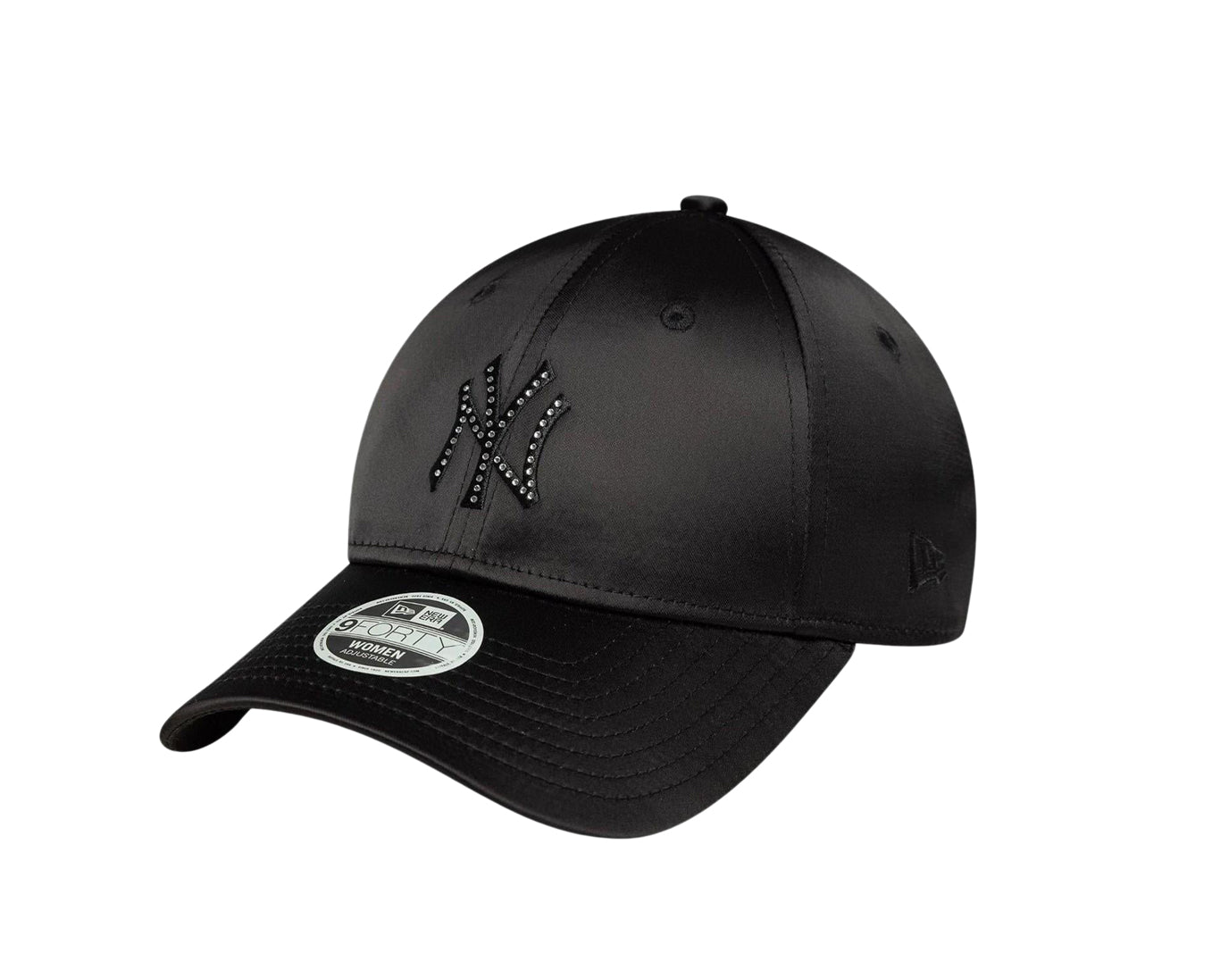 Cappello NEW ERA Satin Rhinestone 9 Forti Neyyan 60691310 Nero Donna