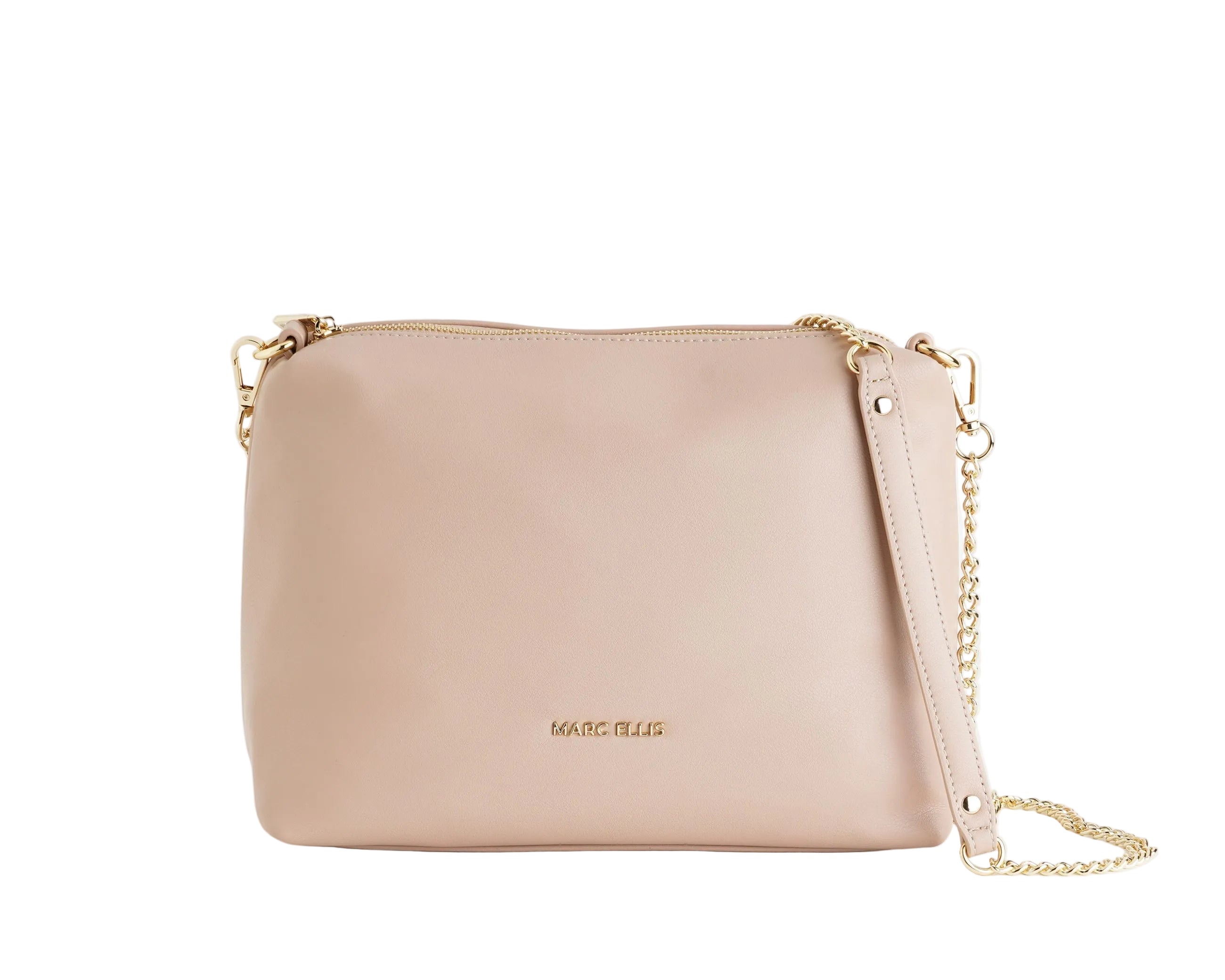 Borsa Marc Ellis Alison Macro Lt Light Tan - Visione Frontale
