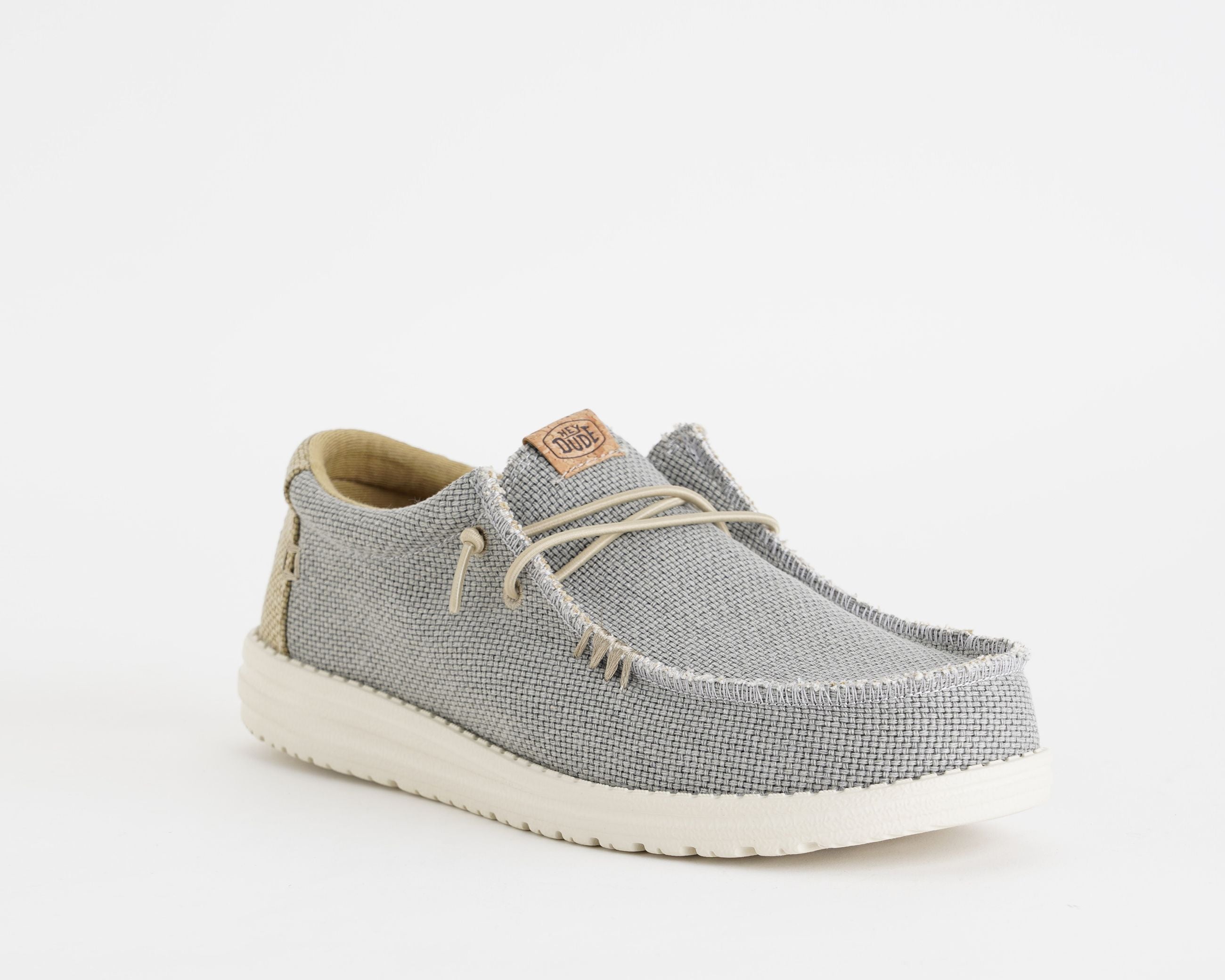 Mocassino Hey Dude Wally Braided HD.40003 Grey/Olive Grey