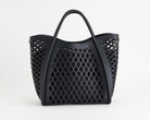Borsa a mano Marc Ellis FLAT BASKET M Donna Black Light Gold - Vista posteriore