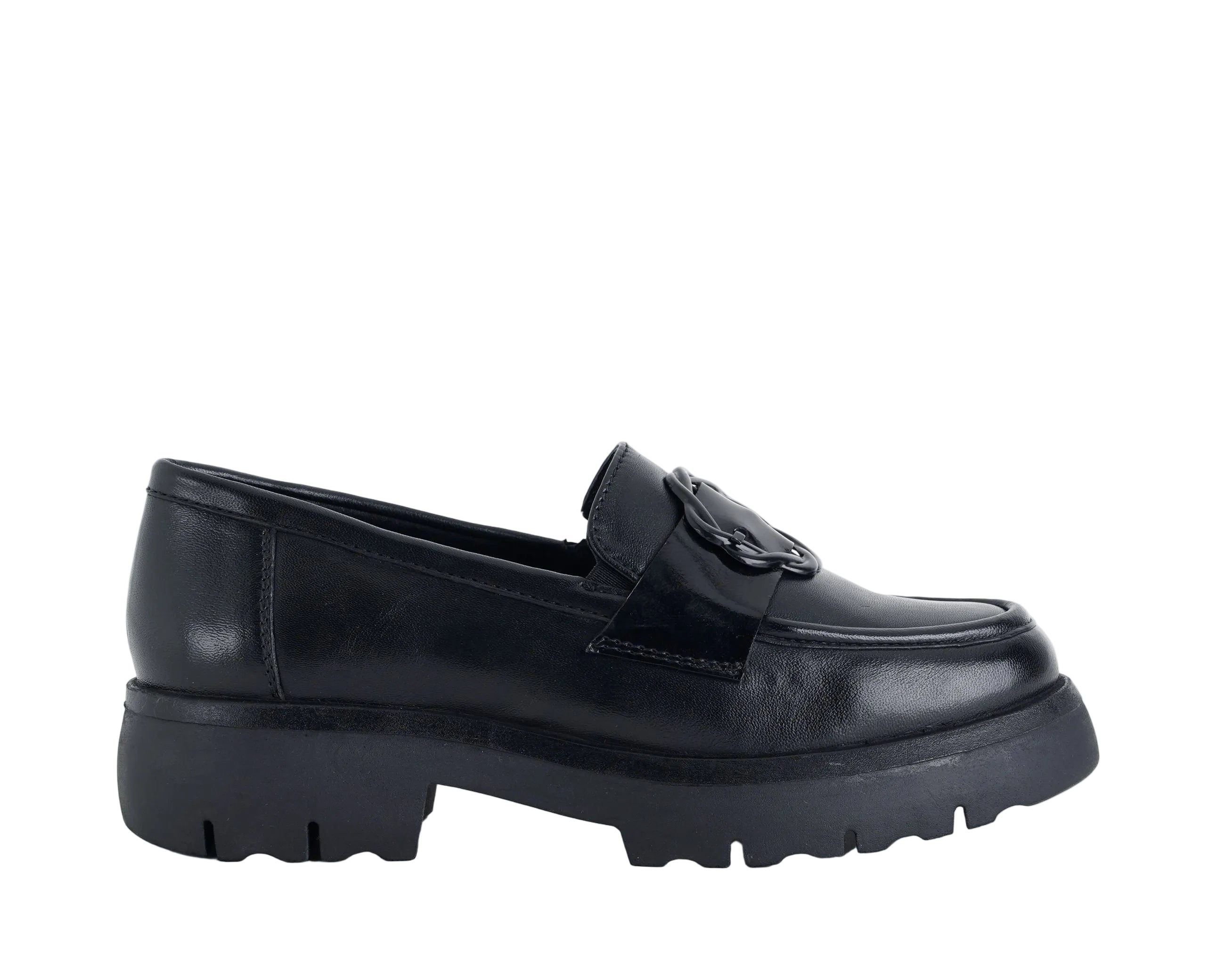Mocassini in pelle Melluso 034386 Nero Donna