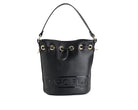 Borsa a secchiello Marc Ellis Dakota ML Donna Black – Vista frontale