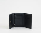 Portafoglio Marc Ellis Billye MF nero da donna in similpelle, 6 slot portacarte e portamonete, 11x13 cm
