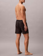 Pantaloncini da bagno Calvin Klein Diamond Logo LV00N61027-PCS Black Uomo