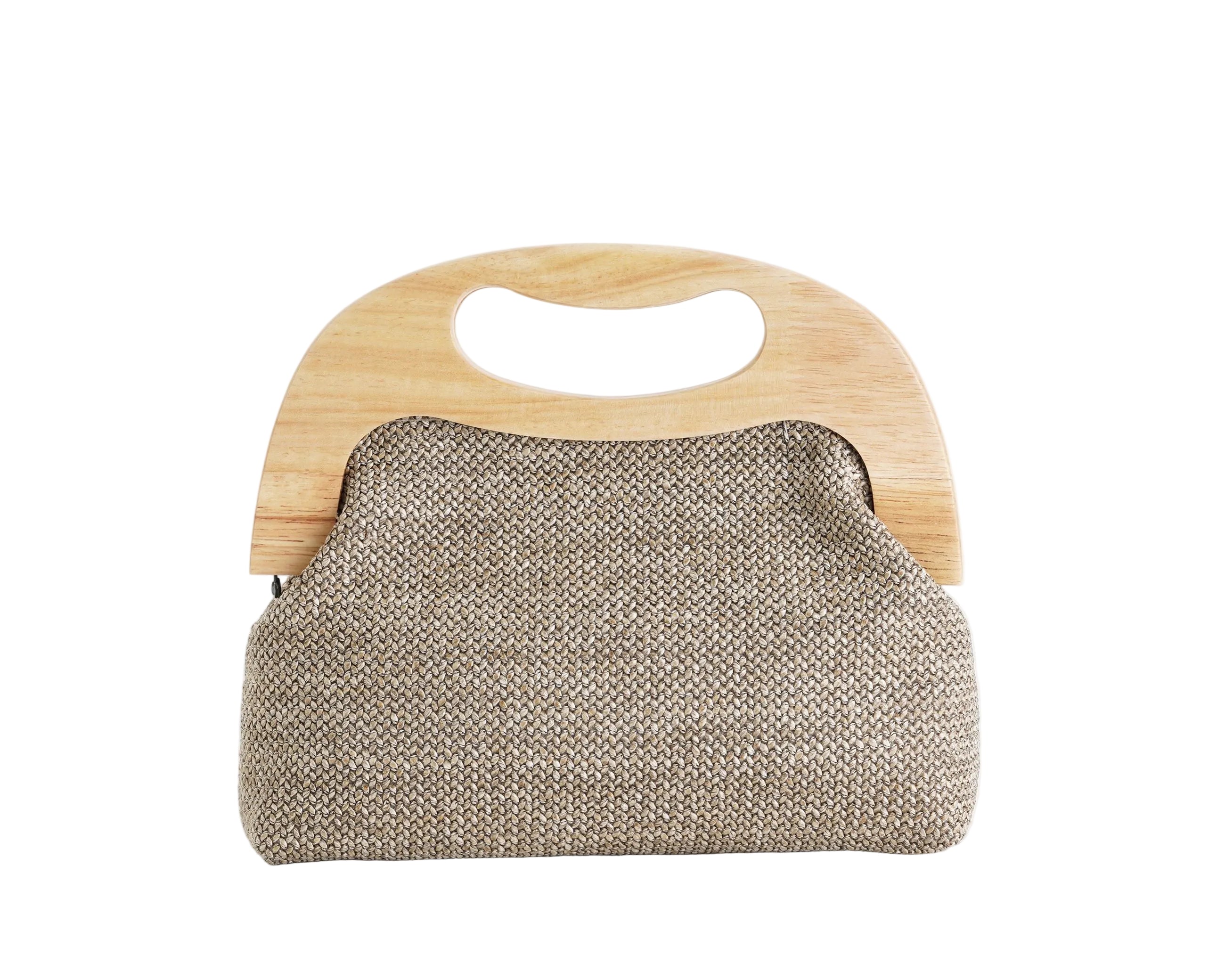 Borsa a mano Exe M013 Light Gold-Ice