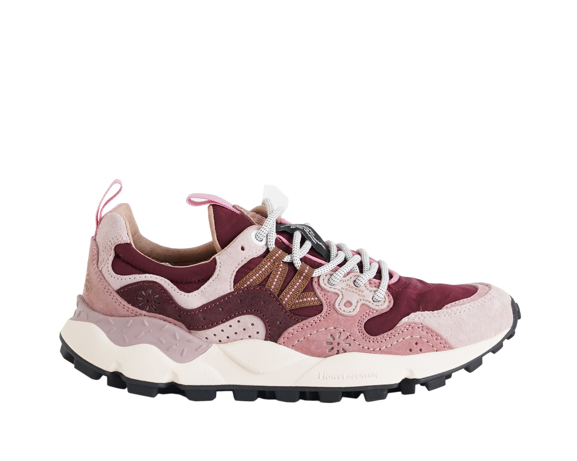 Sneakers FLOWER MOUNTAIN Yamano 3 Woman 2017817-01-2M15 Light Rose-Pink-Brown Donna
