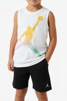 Set Jordan Festival Cargo Short e T-Shirt Bambino Black 85F825-023 | Manfrellotti