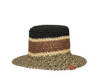 Cappello in carta paglia nero Me Fui SW0220-BK donna
