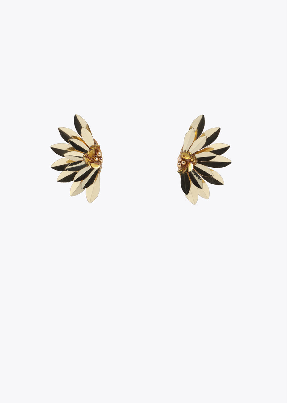 Orecchini a forma di ventaglio con perline Lola Casademunt LS2603029 Oro Donna