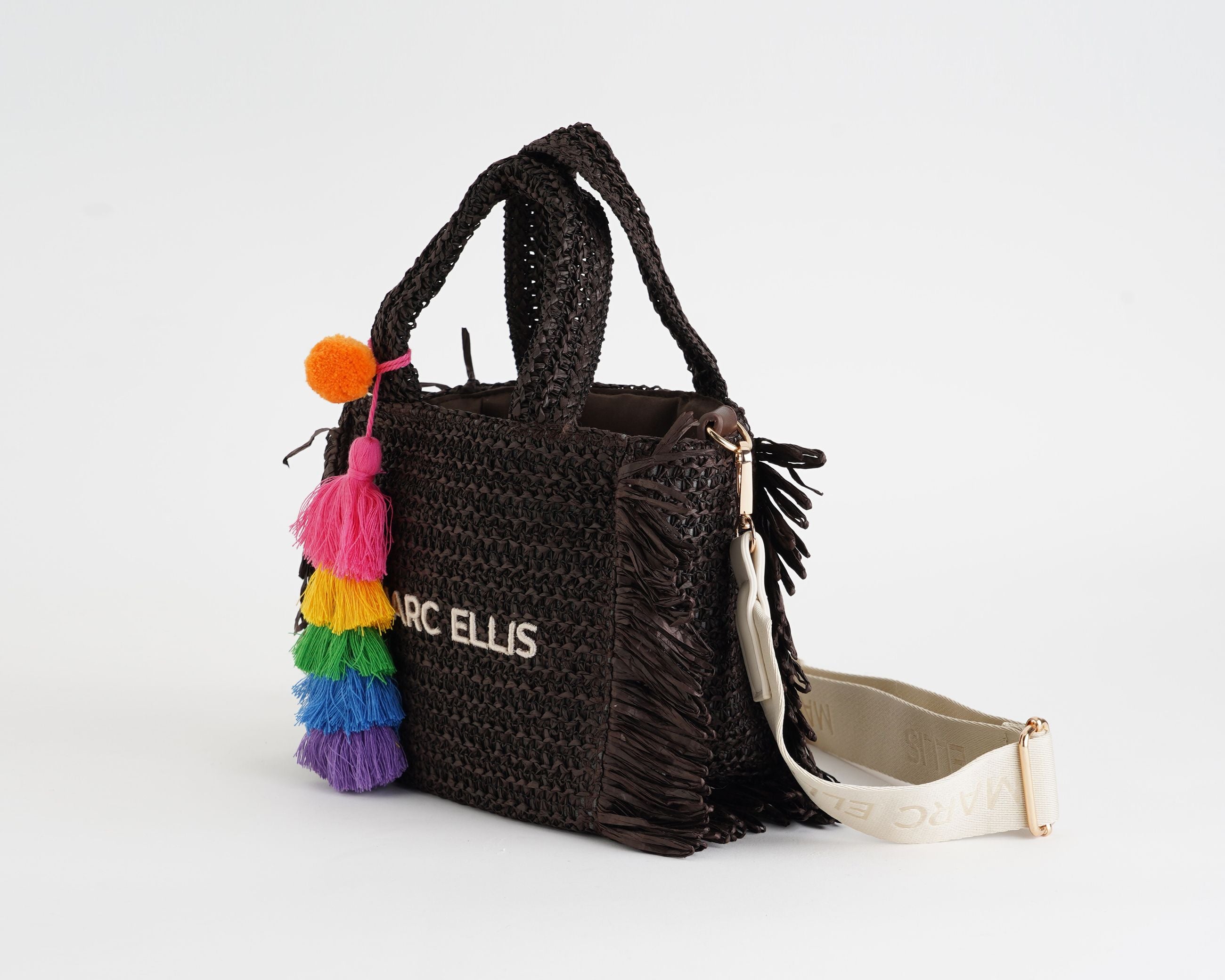 Borsa Marc Ellis Buby S. Claire S Moka - Vista Laterale
