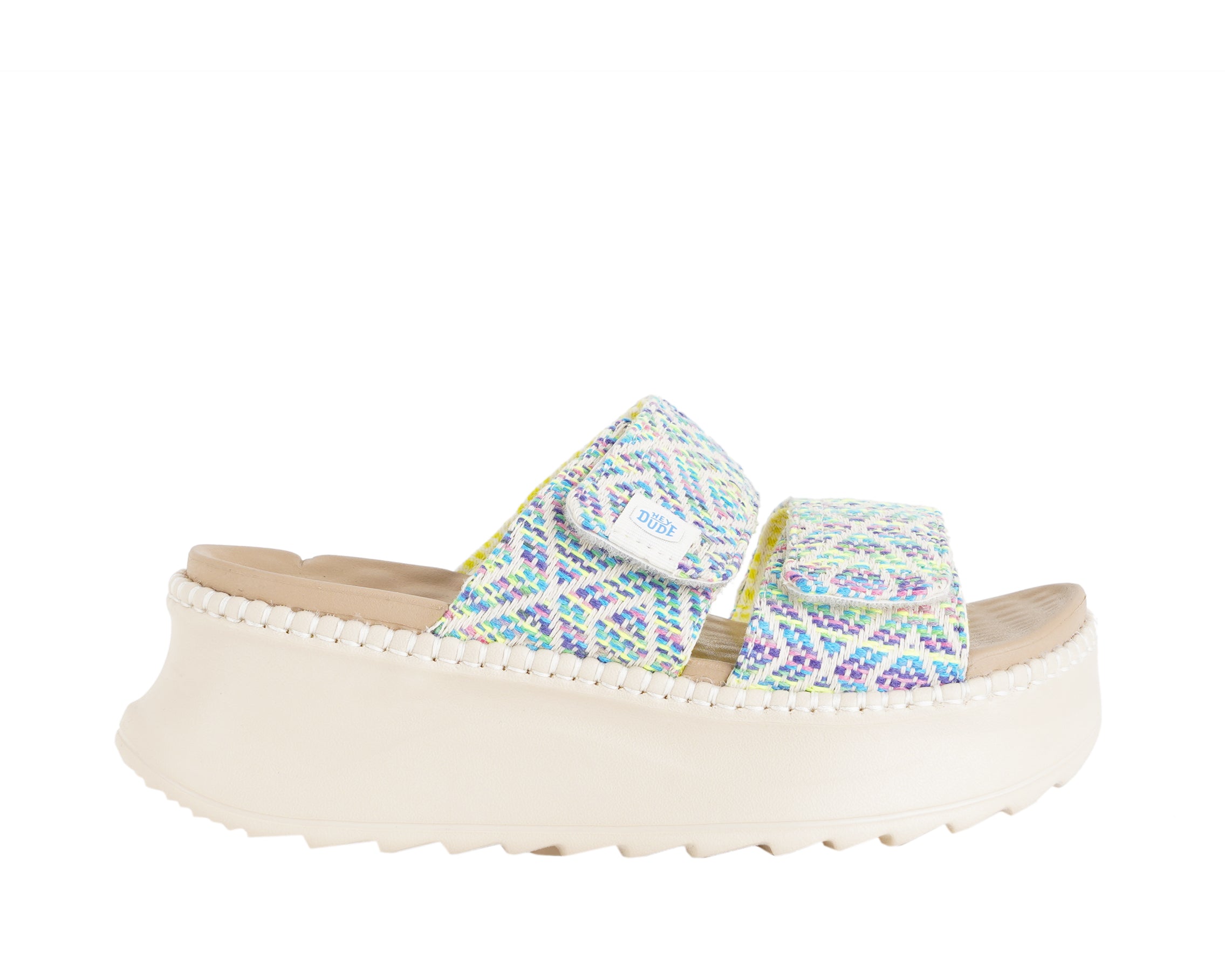 Sandalo con zeppa Donna