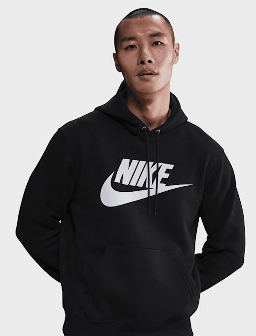 Felpa con cappuccio Nike Club Fleece FN3868 010 Uomo