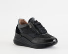 Sneakers con zeppa Keys K-11222 Nero 