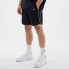Pantaloncini New Era 60856143 uomo colore blu navy Navy (410)