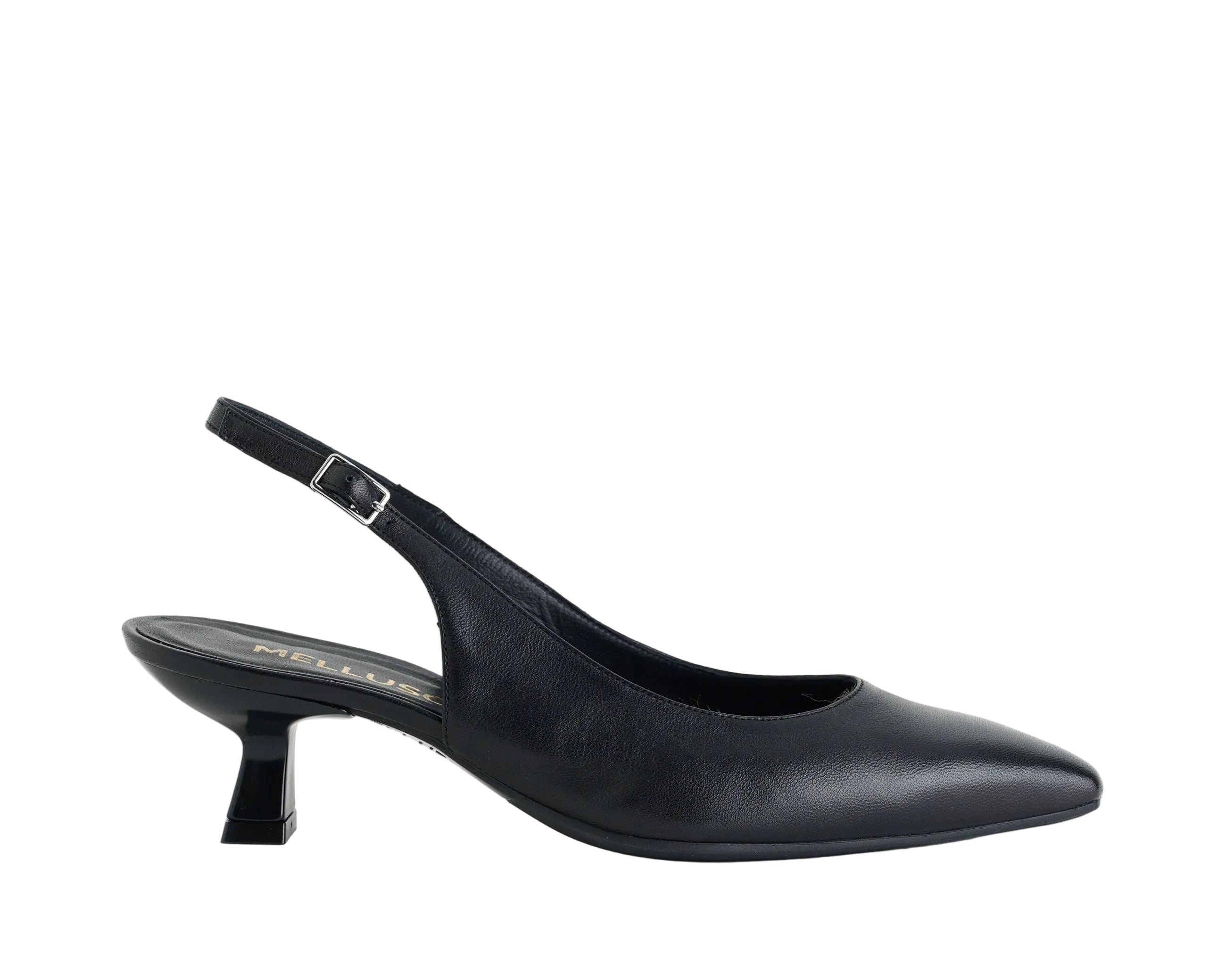 Décolleté slingback Melluso D201 Nero