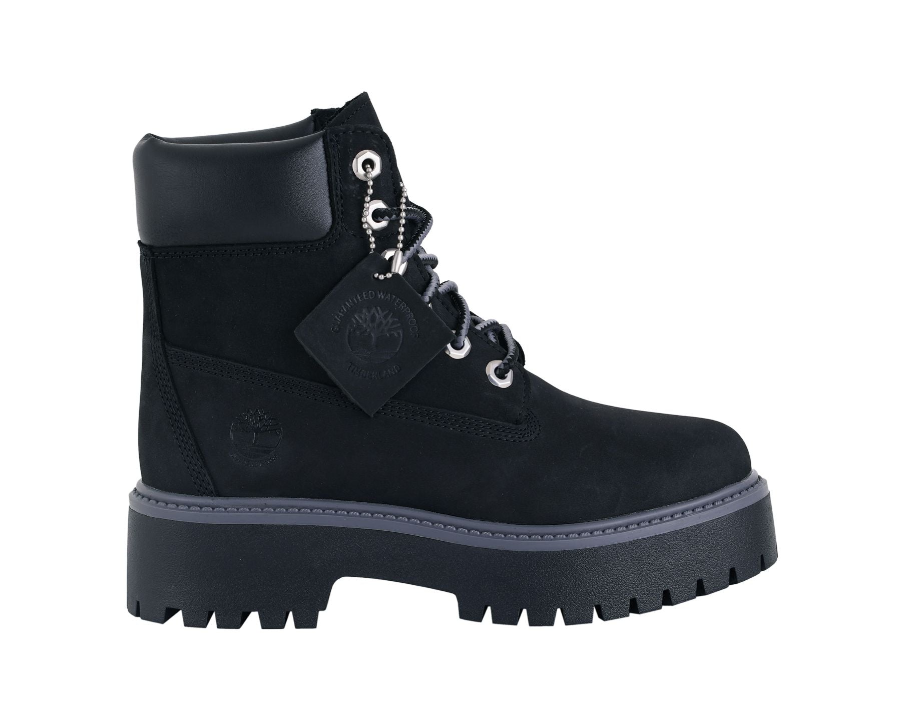 Stivaletti TIMBERLAND Stone Street 6 Inch Lace Up Waterproof TB1A5RH50151 – Jet Black DonnaDonna