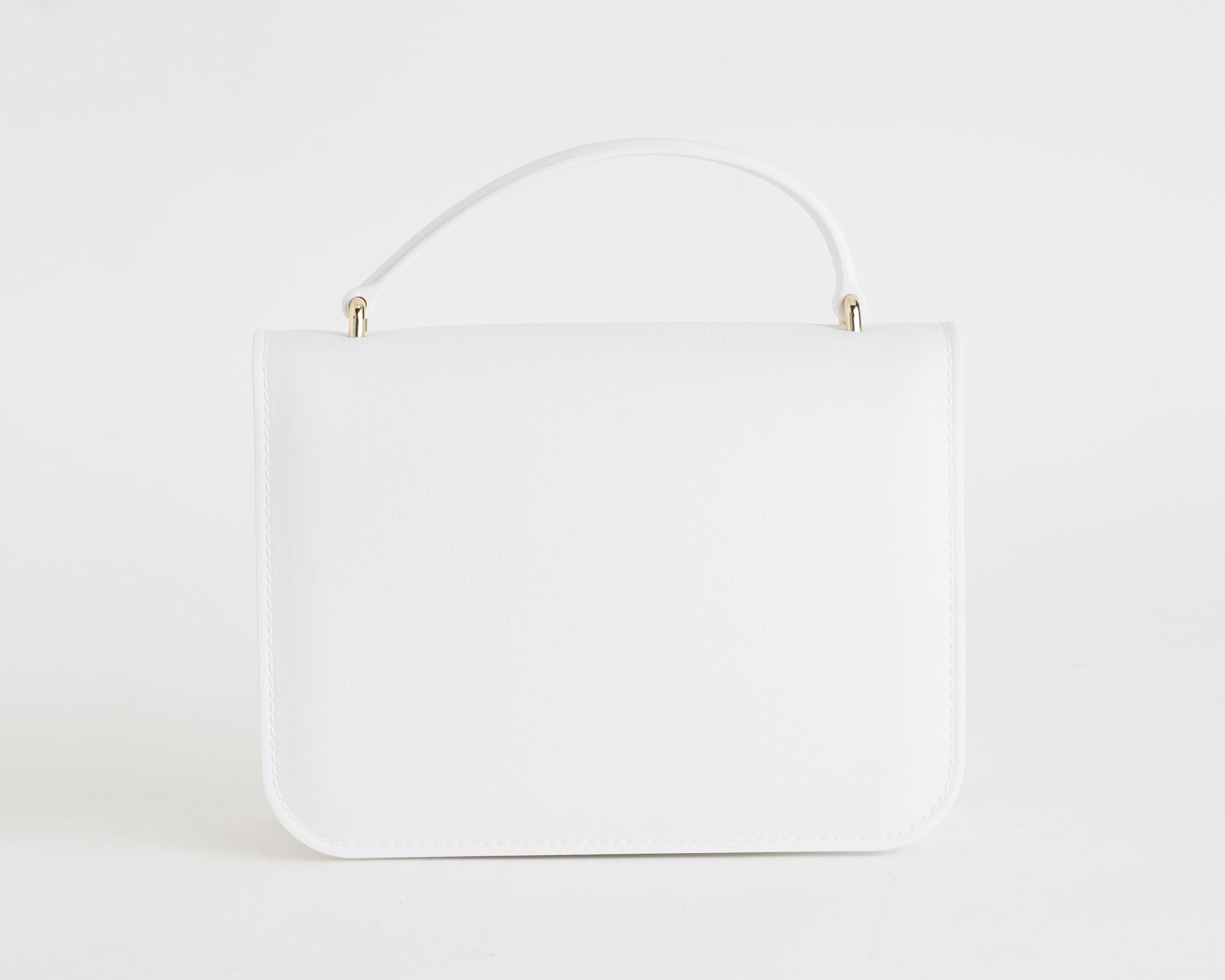 Borsa a tracolla Marc Ellis Flat Ear 26 Donna Milk Light Gold - Vista posteriore
