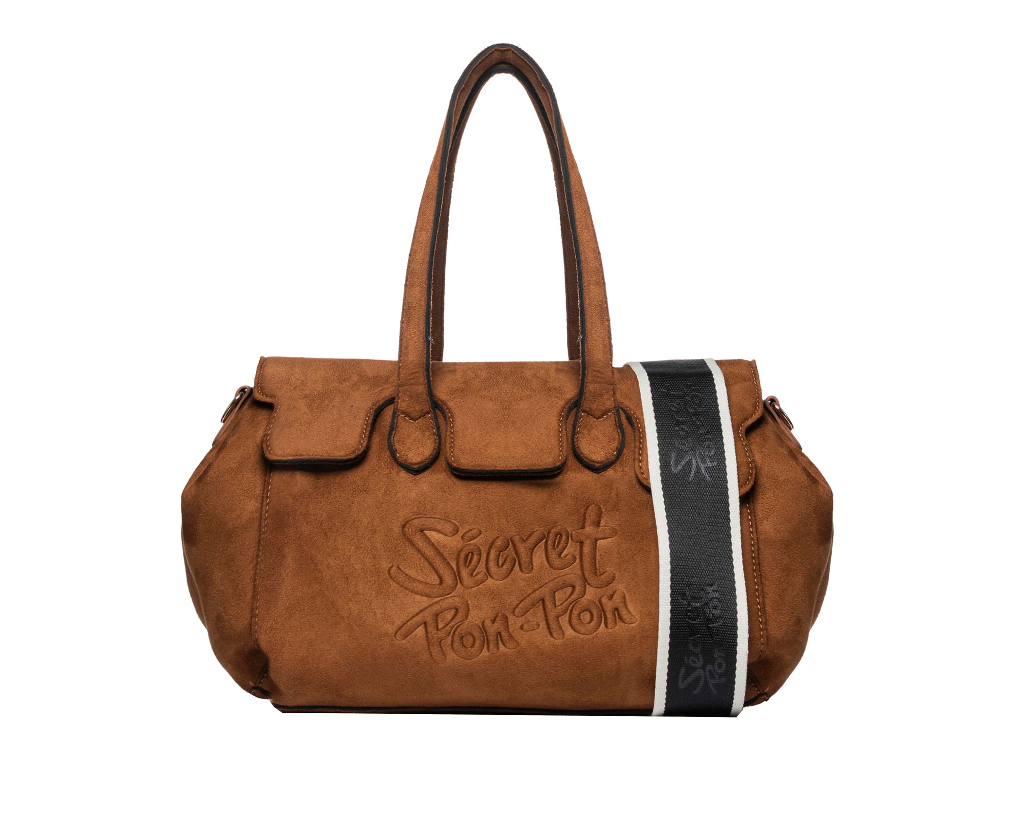 Borsa a spalla SECRET PON PON MONICA SUEDE TOTE M Donna
