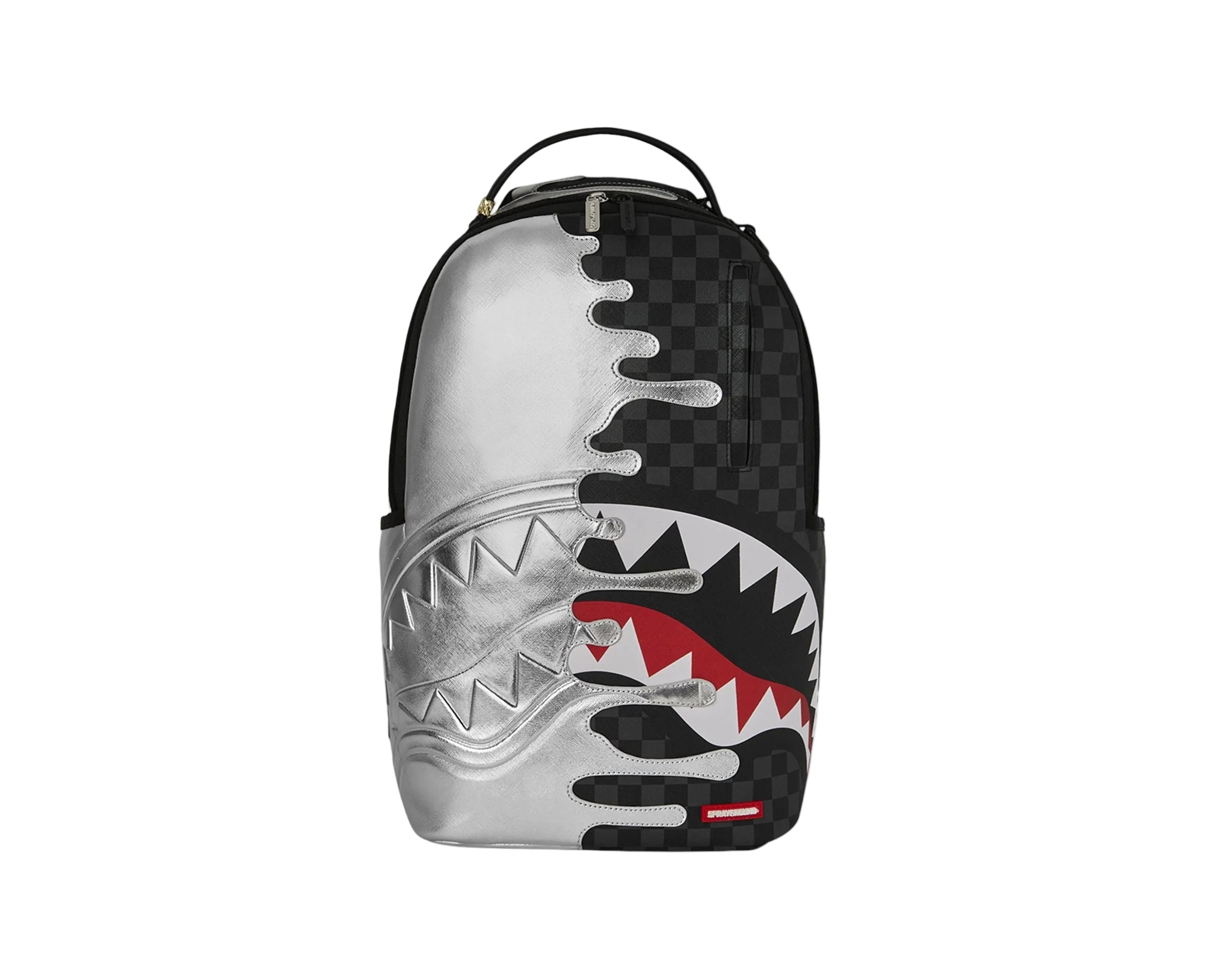 Sprayground Silver Side Drip Black Check DLXSV Backpack 910B8940NSZ SPRAYGROUND Multicolore
