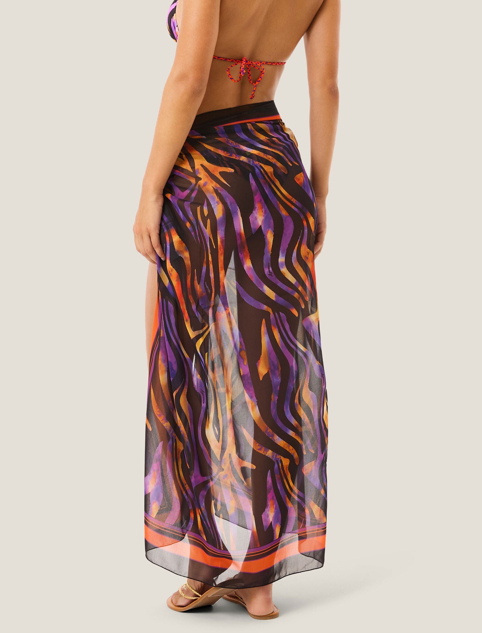4GIVENESS Pareo 126WACPR5787 Var. Unica 200 fantasia Hypnotic Zebra